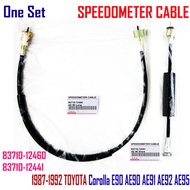 FOR Toyota Corolla E90 AE90 91 AE92 AE95 speedo meter cable One set speedometer