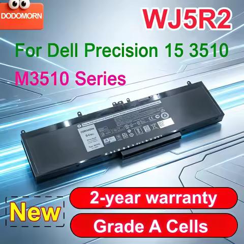 High quality WJ5R2 Battery for Dell Precision M3510 Latitude E5570 E5470 K1G3K 04F5YV G9G1H Long Lif