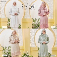 HASNURI KURUNG CIK AMINAH • WHITE • DUSTY ROSE • VANILLA • SAGE GREEN BRIDE NIKAH