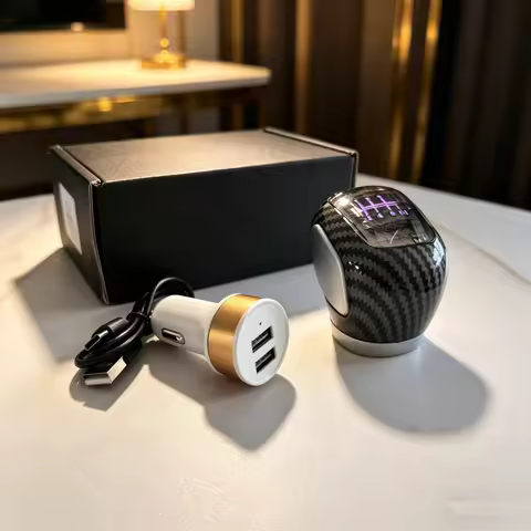 Crystal Shift Knob LED In Seven Colors Suitable For Manual/Reverse Transmission Models, 5-Speed/6-Sp