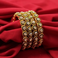 New Gold Plated Indian Bangles for Women  Copper Bangles  Gelang Tangan  Indian Bangles