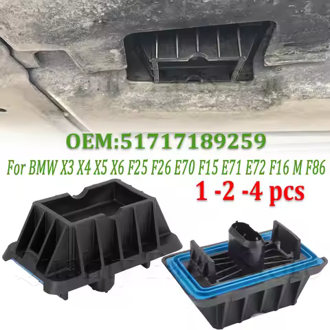 1/2/4PCS New Car Under Jack Support Pad 51717189259 For BMW X3 X4 X5 X6 F25 F26 E70 F15 E71 E72 F16