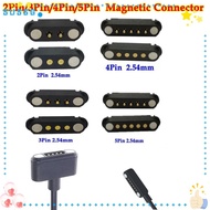 SUSSG Pogopin Magnetic Connector, 2Pin 3Pin 4Pin 5Pin Waterproof DC Magnetic Pogo Pin Connector, Spa