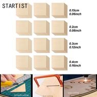 [STARTIST] Basswood Sheet Multifunctional DIY,Plywood Sheet for Crafts Unfinished Wood Board for Woo