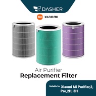 【AUTHENTIC-RFID】 Xiaomi Air Purifier Filter Replacement for Mi Purifier 2, 2H, 3C, 3H, Pro | Anti-Bacterial/HEPA