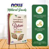 NOW Foods Organic Multigrain & Cauliflower Rotini Gluten Free Pasta, Made w/o Dairy, Wheat, Soy, Nut