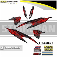 CLICK 125 V2 VARIO FIRE INDO CONCEPT DECALS