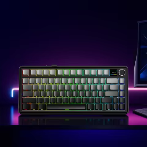 AULA F75 MAX Keyboard AULA F75 MAX Gaming Mechanical Keyboard 75% Wired/Bluetooth/2.4G Hot-Swap RGB 