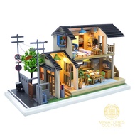 [SG Stock] 🏡Home DIY Miniature House Craft Home Model Dollhouse Handmade Exquisite Interior Gift Idea Crafting