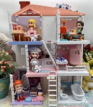 🌈ของเล่น ของเล่นเด็ก ของเล่นเด็กผู้หญิง บ้านเจ้าหญิง อพาร์ทเม้นท์เด็กเล่น บ้านเด็ก บ้านเด็กเล่น Little world บ้านเกาหลี