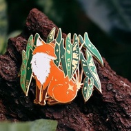珍奇植生物 - 橘梗狐神獸徽章 - 觀葉植物 - 橘梗蔓綠絨