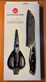 carl schmidt sohn kitchen knife and scissors 刀和剪刀套裝