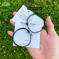 [Free Box] Couple Bracelet "Lv Magnet" Can Request Name Magnetic Bracelet - Bwatsomeone Bracelet