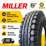 LEO MILLER SPR tire 400-8 6PLY 4.00-8 TT 6PR with For TRICAB, BAJAJ, PIAGGO TRI WHEELER