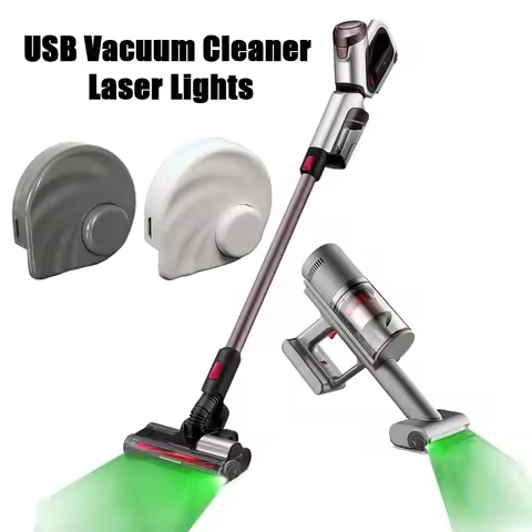 Universal Vacuum Cleaner Display Light, USB Vacuum Cleaner Laser Green Lights,Vacuum Cleaner Compone