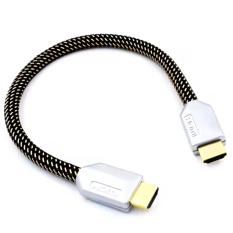 HiFi Hi-end I2S Single Crystal Copper Silver Plating Digital Audio Wire For I2S/IIS DSD Blu Ray DVD,