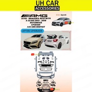 MERCEDES BENZ W176 A CLASS 2013-2018 HATCHBACK CONVERT A45 AMG BODYKIT SET⭐READY STOCK⭐