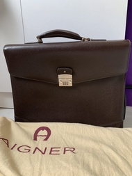 Aigner Briefcase/Tas Kantor ORIGINAL SECOND