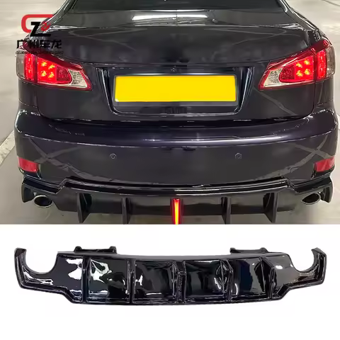 For Lexus Is250 Is300 Is350 2006-2012 Rear Lip ABS Material Car Bumpers Lip Tail Wing Car Bodykit Au