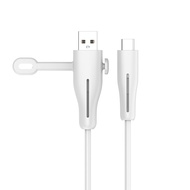 Raimondo Pelindung Kabel 2in1 Cable Protector Type C Lightning IPhone Cable Winder Pengikat Penggulu