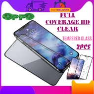 【2PCS】Oppo A96 A71 A83 A3s A59 F1s F5 F7 R17Pro R9s A12 A12E A5s A7 A37 F9 5D Tempered Glass TG-5D T