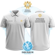 Souvenirs Yes Wangki Collar T-Shirt Wangki Work T-ShirtPOLO - BP2MI Ministry of Protection of the Mi