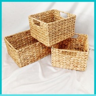 WATERHYACINTH STORAGE BOX HYACINTH BASKET