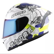 SPYDER FULL FACE PHOENIX NEO SERIES RONIN White HELMET hellsten