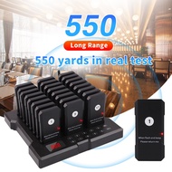 Wireless Restaurant Pager System 24 Buzzer Wireless Calling Beeper System Restaurant Coffee Dessert 