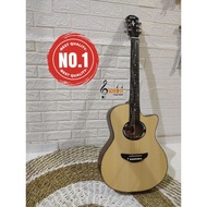 TERLENGKAP ALAT MUSIK Gitar Yamaha Apx 500 ii Akustik Bonus Tas, Pick