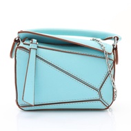 藍色 牛皮 Puzzle Nano 兩用包【LOEWE 羅威】 A510U98X01
