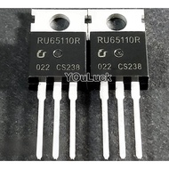 5pcs RU65110R TO-220 110A/65V N-Channel MOSFET Transistor New Original