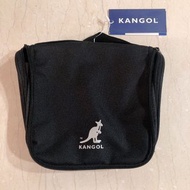 英國 KANGOL 🦘袋鼠LOGO旅行盥洗包化妝包