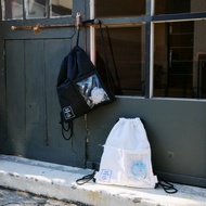 ‼️現貨‼️ [Nagano] 黑色 白色 索繩 背包 背囊 痛包 袋 Joke Bear ナガノのくま 自分ツッコミくま 對自己吐槽的白熊 183