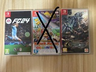 Nintendo Switch 遊戲 FC24, paper mario紙片馬力歐, Ggeneration crossrays