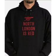 ARSENAL NORTH LONDON IS RED SWEATER HOODIE JACKET