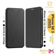 DUX Flip Case for iPhone 13 Pro Max / 12 Mini / IP SE 7 8 11 X XR XS Max SKINX Standable Flip Cover Casing