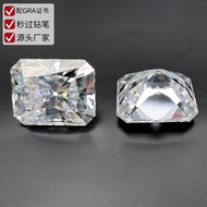 Vvs1 Clarity D Color Radian Cut Moissanite Loose Diamond 50 Points/1ct/2ct/3ct/4ct/5ct
