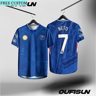 Chelsea Team Football Jersey 25/26 EPL Fluorescence Name Number All Chelsea Players Newest Style Spo