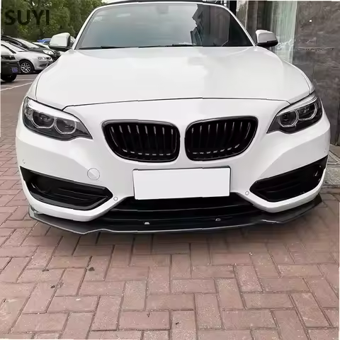 For BMW F22 F23 218i 218d 220i 220d 2-Door 2014-2019 Front Bumper Lip Splitter Diffuser Body Kits Tu