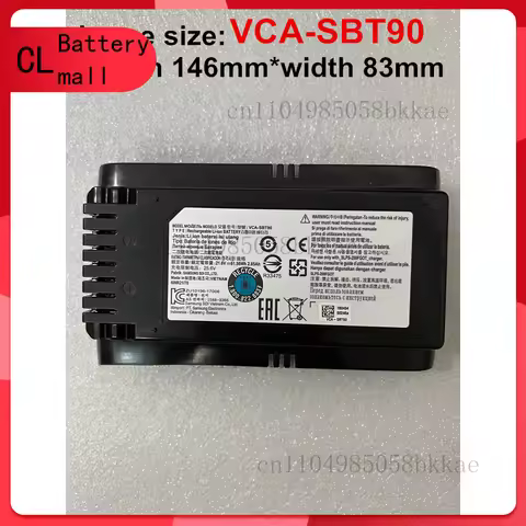 for Samsung VCA-SBT90 Vacuum Cleaner Battery For Cordless Jet 75 Jet 90 series 62Wh