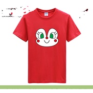 Horse New Year red clothes  Anime【Anpanman】 graphic 100%cotton O-neck T-Shirt for men