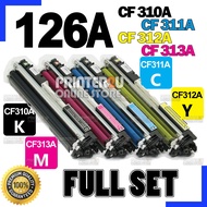 Compatible to H* 126A CE310A laserjet pro color MFP M175a M175nw M275nw CP1025 CP1025nw color Set
