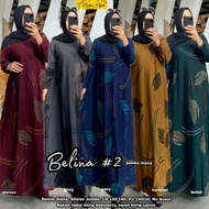 Gamis Jumbo Wanita Muslimah Belina #2 Bahan Denim Diana Premium