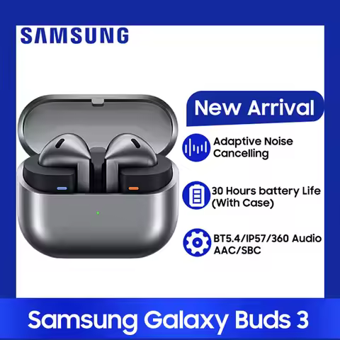 Samsung Galaxy Buds3 Bluetooth Earphone Original AI Compatible Wireless Headphone Noise Cancelling W