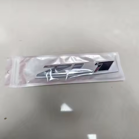 2pcs car styling 3d Metal Logo ZL1 Emblem Car Front Grille Badge Sticker For Chevrolet Camaro Z71 Ac