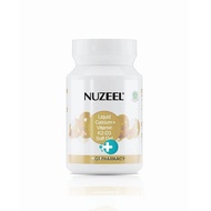 Nuzeel Liquid Calcium With D3 & K2 softgel 60's Exp : 12/2026