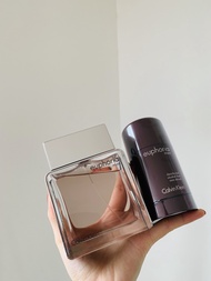 [HCM]Combo Nước hoa nam + Lăn khử mùi Calvin Klein CK Euphoria For Men EDT 100ml