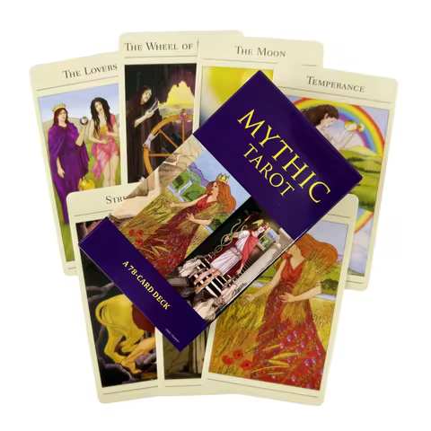 Mythic Tarot Deck Cards Divination English Versions Edition Oracle Board Playing Table Games For Par