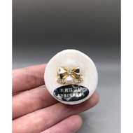 Akoya 5.4mm bow-shaped brooch made in Japan